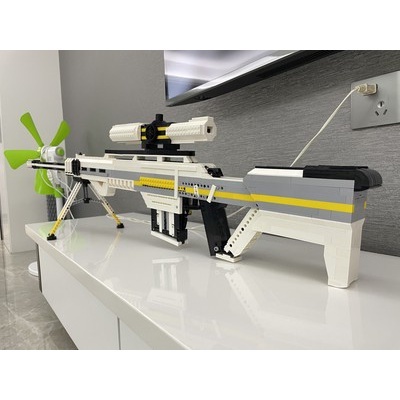 Đồ Chơi Lắp Ráp  Mô Hình XPR-50 Silver CSGO PUBG Với 1700+ Mảnh Ghép, Bản Thiết Kế Tiêu Chuẩn Của Kevin183