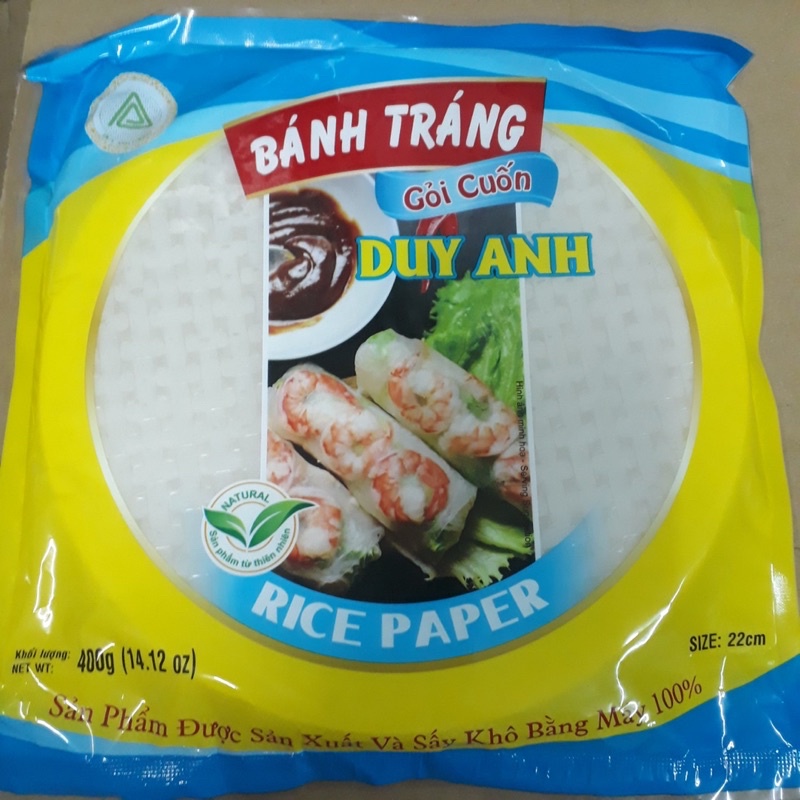 Bánh tráng gỏi cuốn Duy Anh - Bánh tráng nhúng