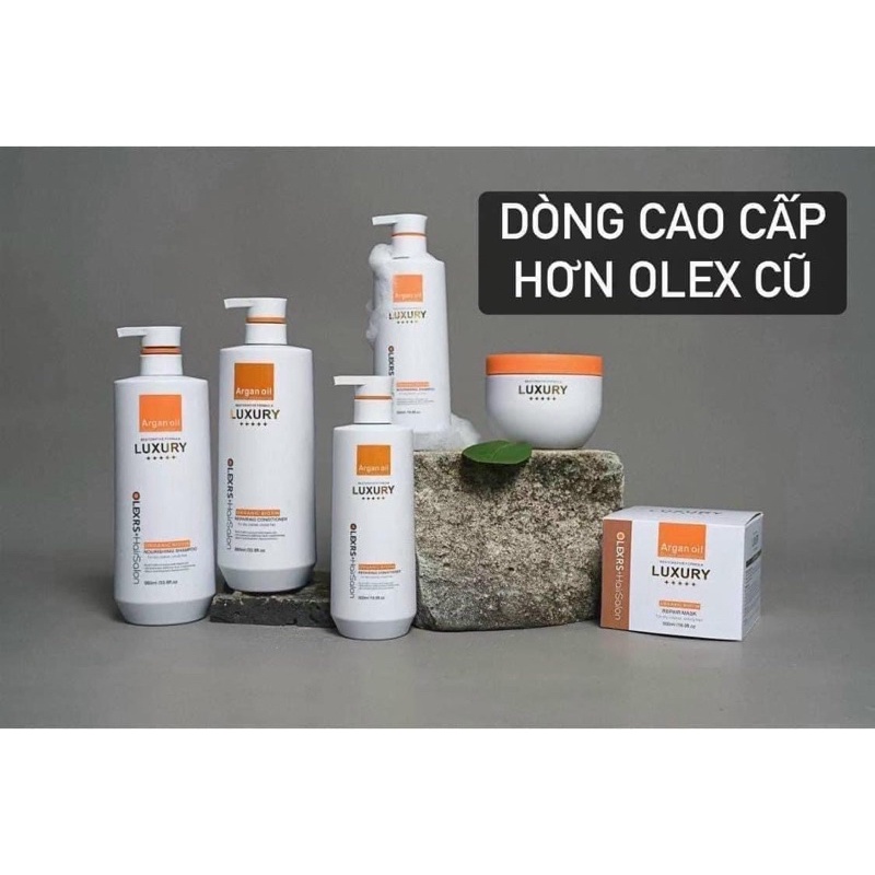 Gội Xả Olex Agran Oil 960ml Bản Luxury