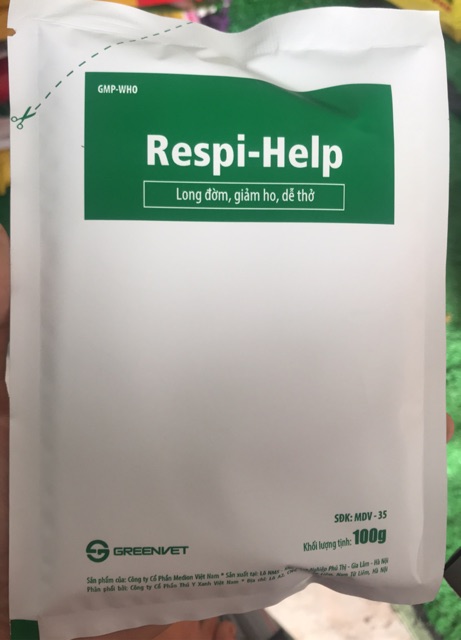 100g Long đờm, giảm ho, dễ thở Respi-help