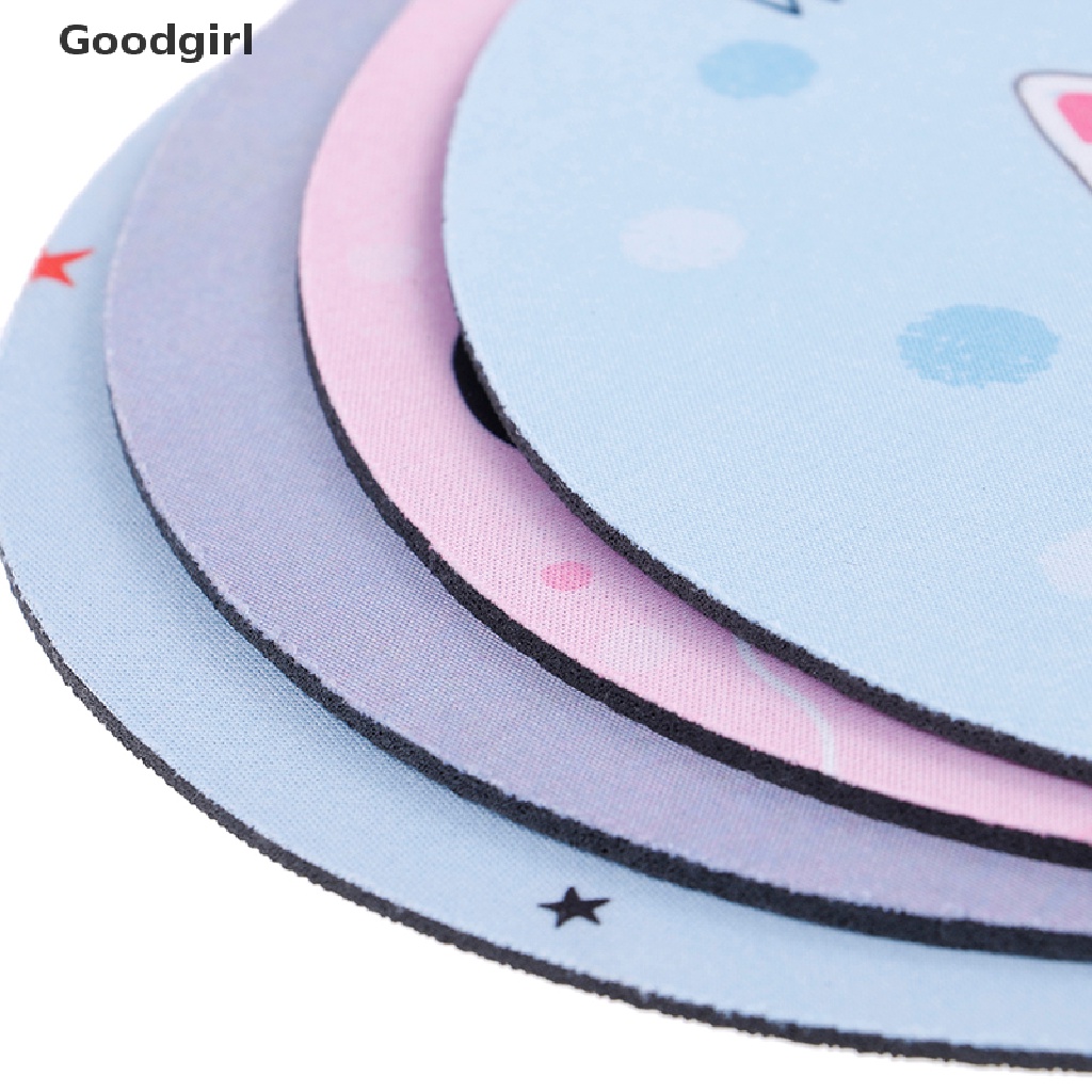 1 miếng lót chuột hình tròn bằng cao su chống trượt