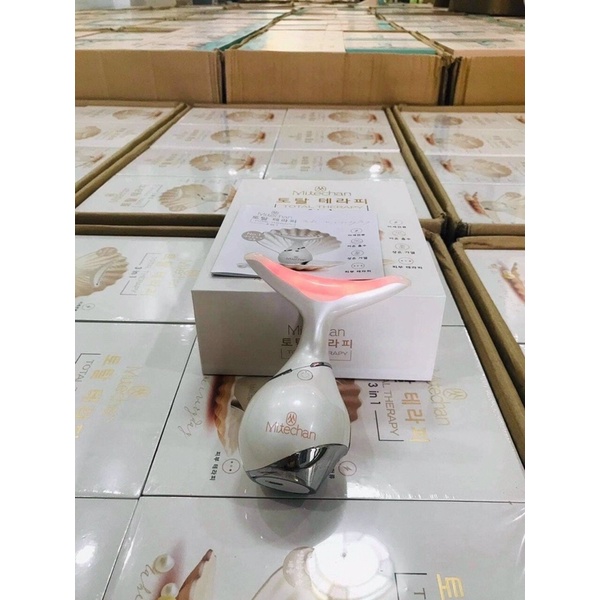 CHÍNH HÃNG MÁY ĐIỆN DI NÂNG CƠ CHỐNG NHĂN 3 IN 1 METICHAN TOTAL