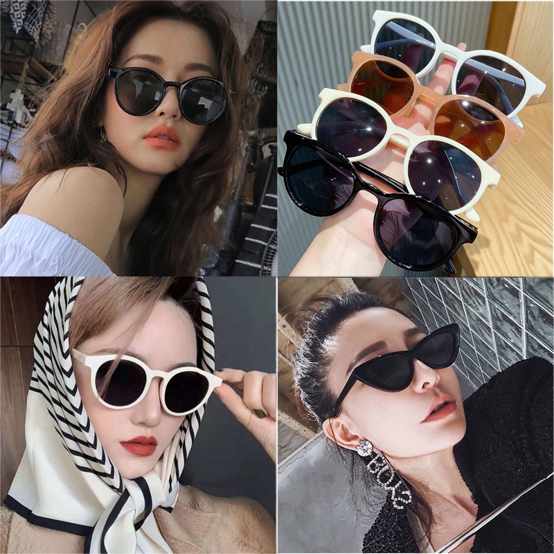 Kính mát gọng tròn cá tính thời trang