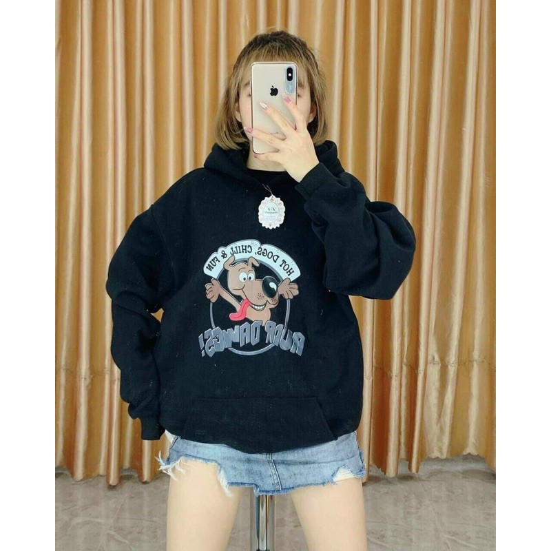 Áo khoác nỉ hoodie in hình siêu dễ thương - hình thật 100%