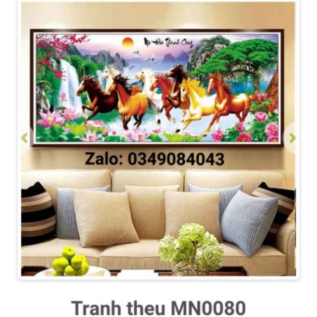 Tranh thêu kín mã đáo thành công mn0080 (180*80) mn0081 (200×90) mn0079 (150x70)