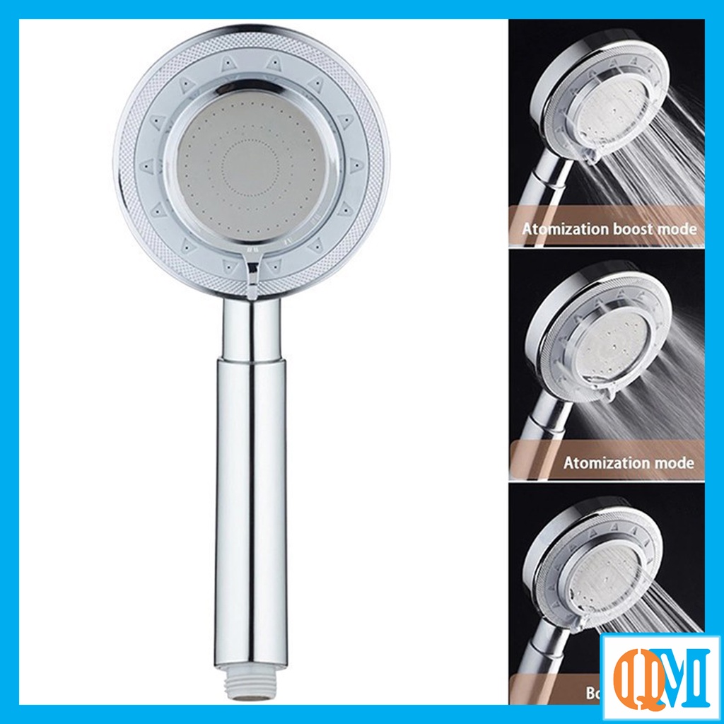 Tay sen tăng áp 3 chế độ siêu bền bằng nhựa ABS mạ Crom sáng bóng xoay mặt