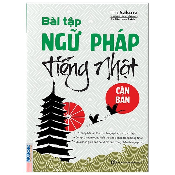 Sách MCBooks - Bài Tập Ngữ Pháp Tiếng Nhật Căn Bản