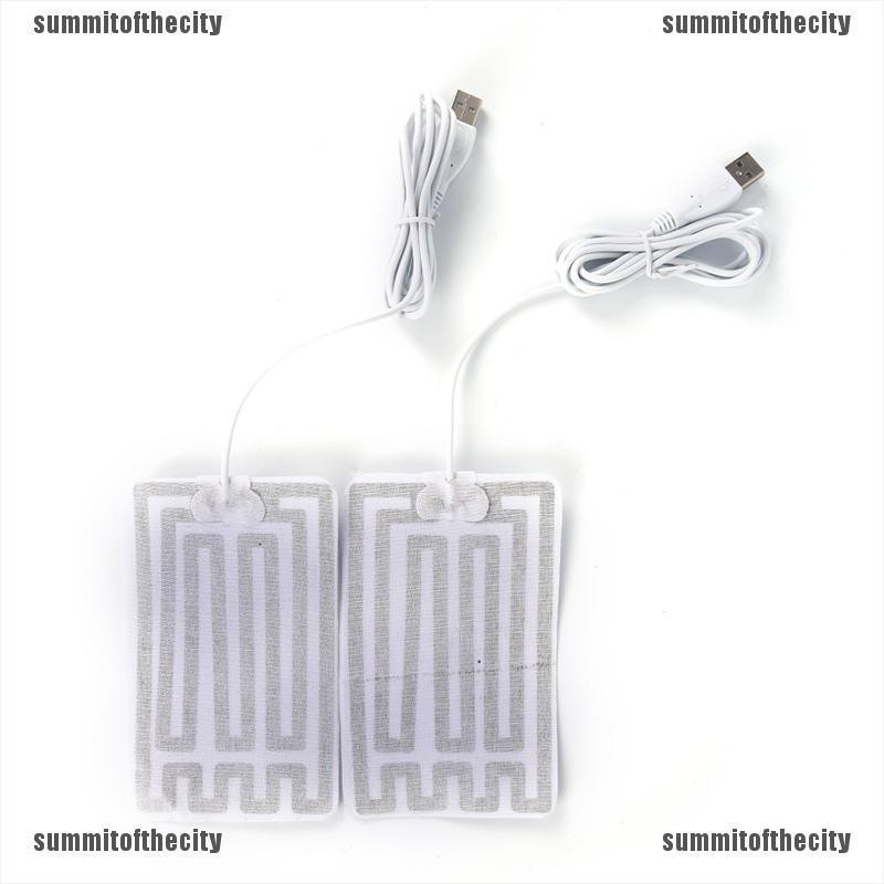 1 Cặp Đệm Sưởi Ấm Tay Mùa Đông 5V 8 * 13cm