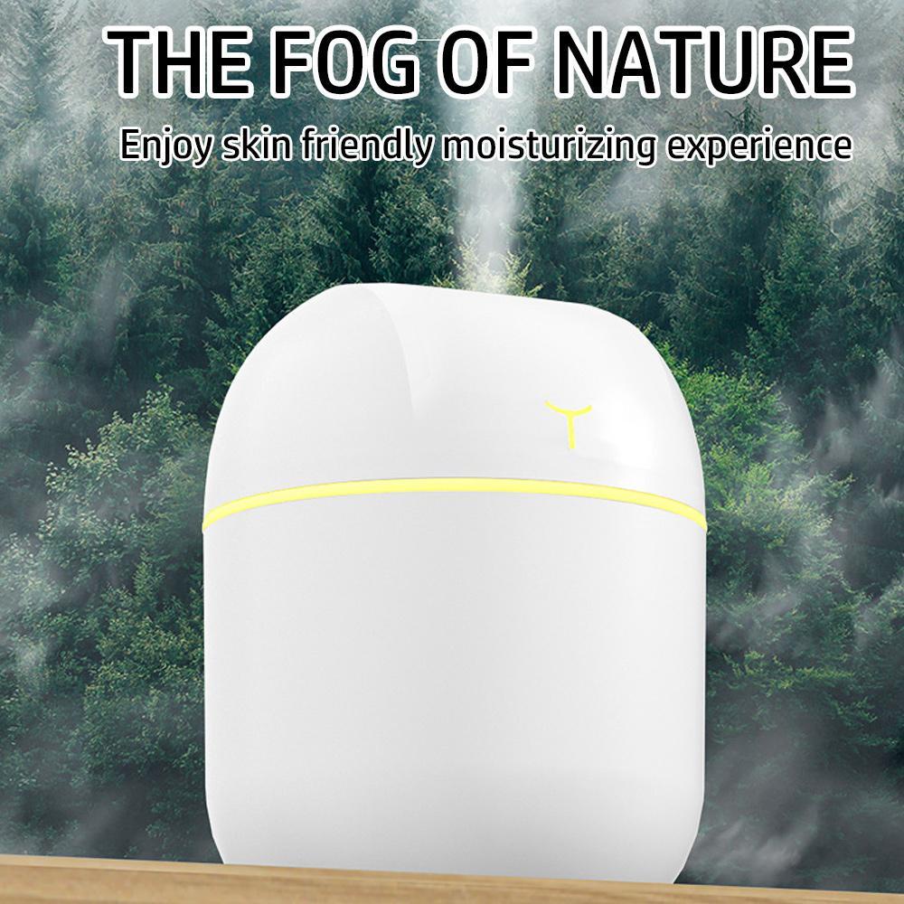 Máy Tạo Độ Ẩm Không Khí LAKAMIER Sạc USB Tiếng Ồn Thấp ​ Máy Phun Sương Làm Ẩm Không Khí Tại Nhà