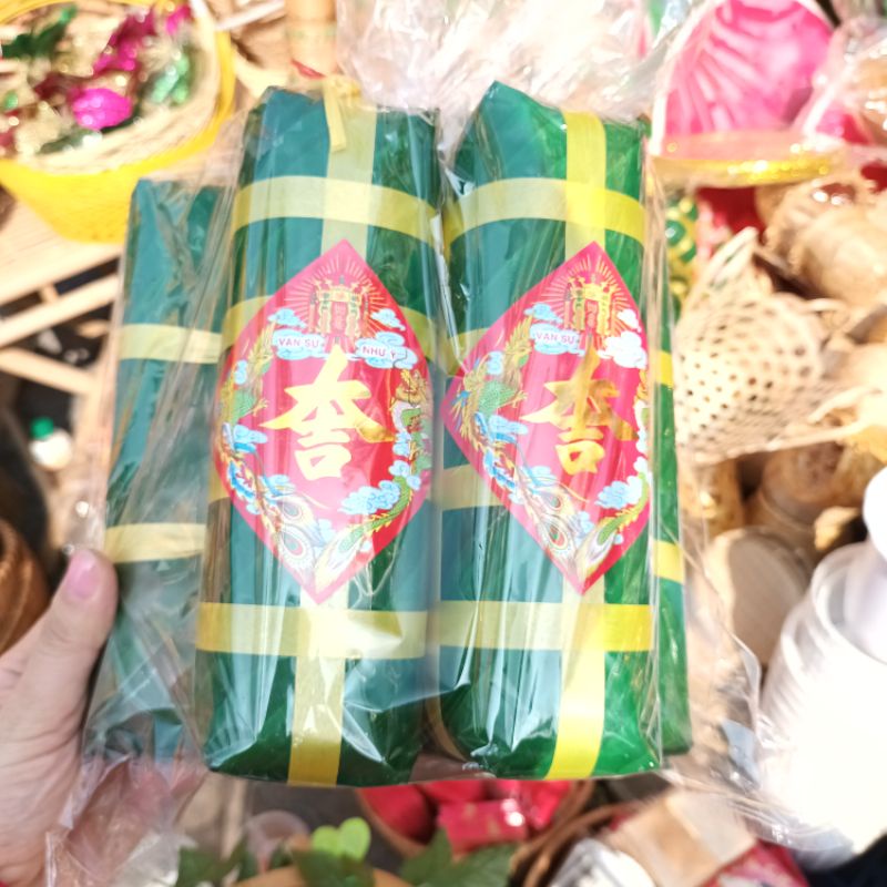 Set bánh trưng bánh tày trang trí lễ tết
