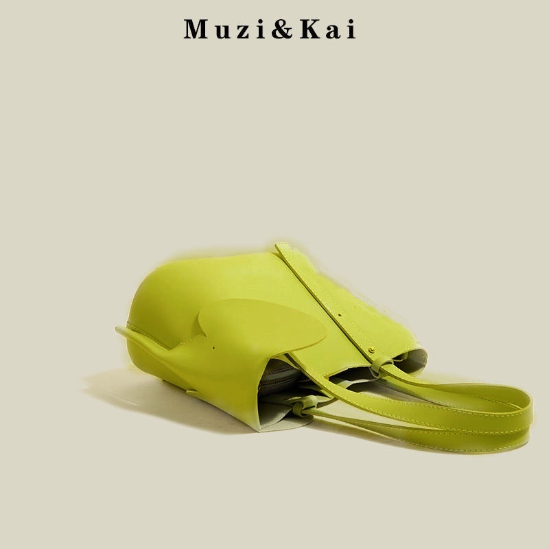 Hàng Mới Về Muzikai Túi Xách Bucket Đeo Vai Thời Trang 2022 Cho Nữ