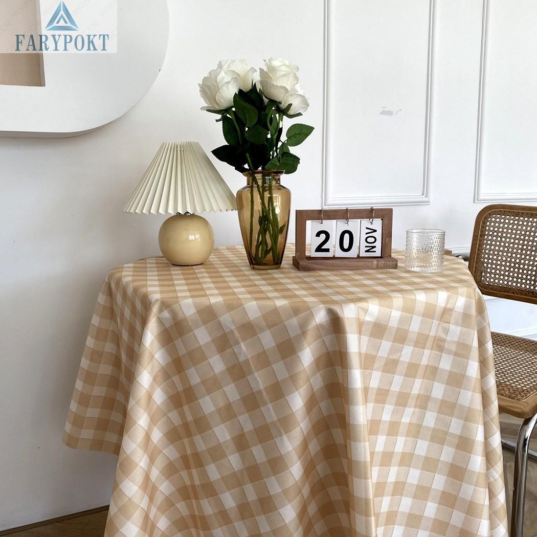 Table Cloth Blogger Photography Tablecloth Plaid Desk Background Cloth  Decor