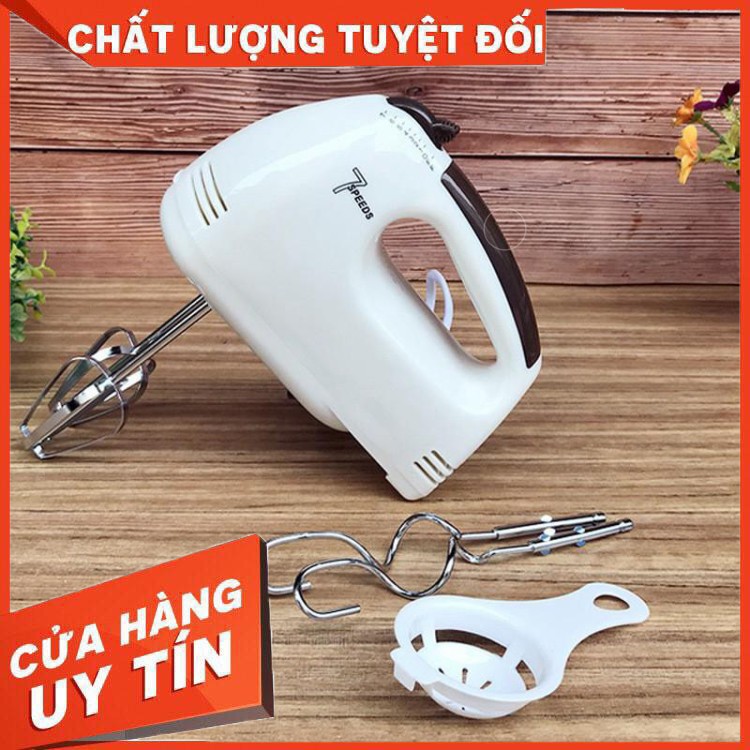 Máy Đánh Trứng Cầm Tay 7 Tốc Độ làm 7 món SCARLETT Công Suất 180W công suất lớn mini nhỏ gọn tiện lợi vận hành êm ái