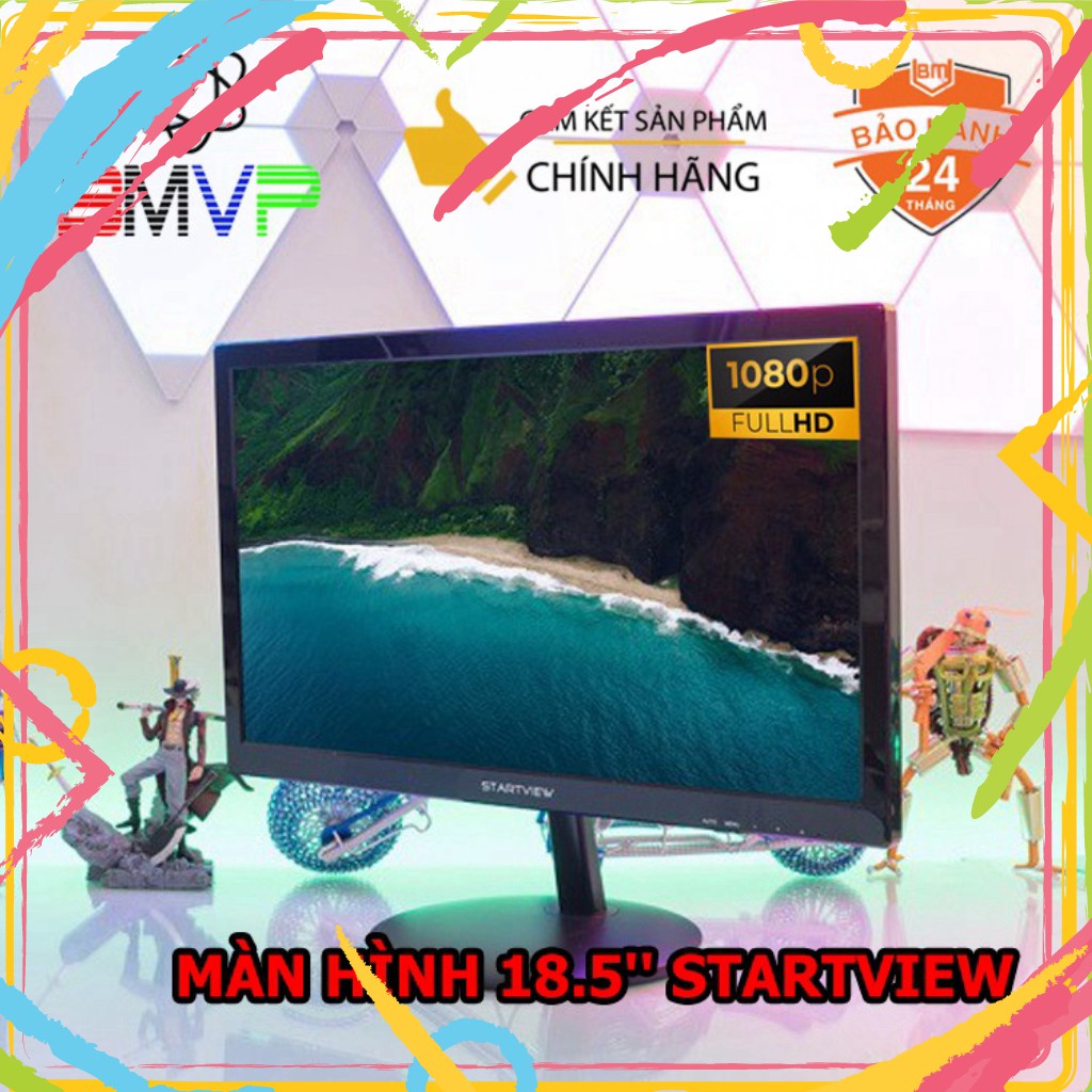 💚 Màn hình Start View S19FHV (18.5" Led, HDMI, VGA) - Hàng Chính Hãng® | BigBuy360 - bigbuy360.vn