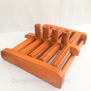 Hàng chất lựơng - Bàn gỗ lăn massage chân 5x6 (Mã sp: pa120)