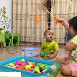 Đồ Chơi Bộ Câu Cá Nam Châm 42 Chi Tiết Bể Phao 2 Tầng Cho Bé