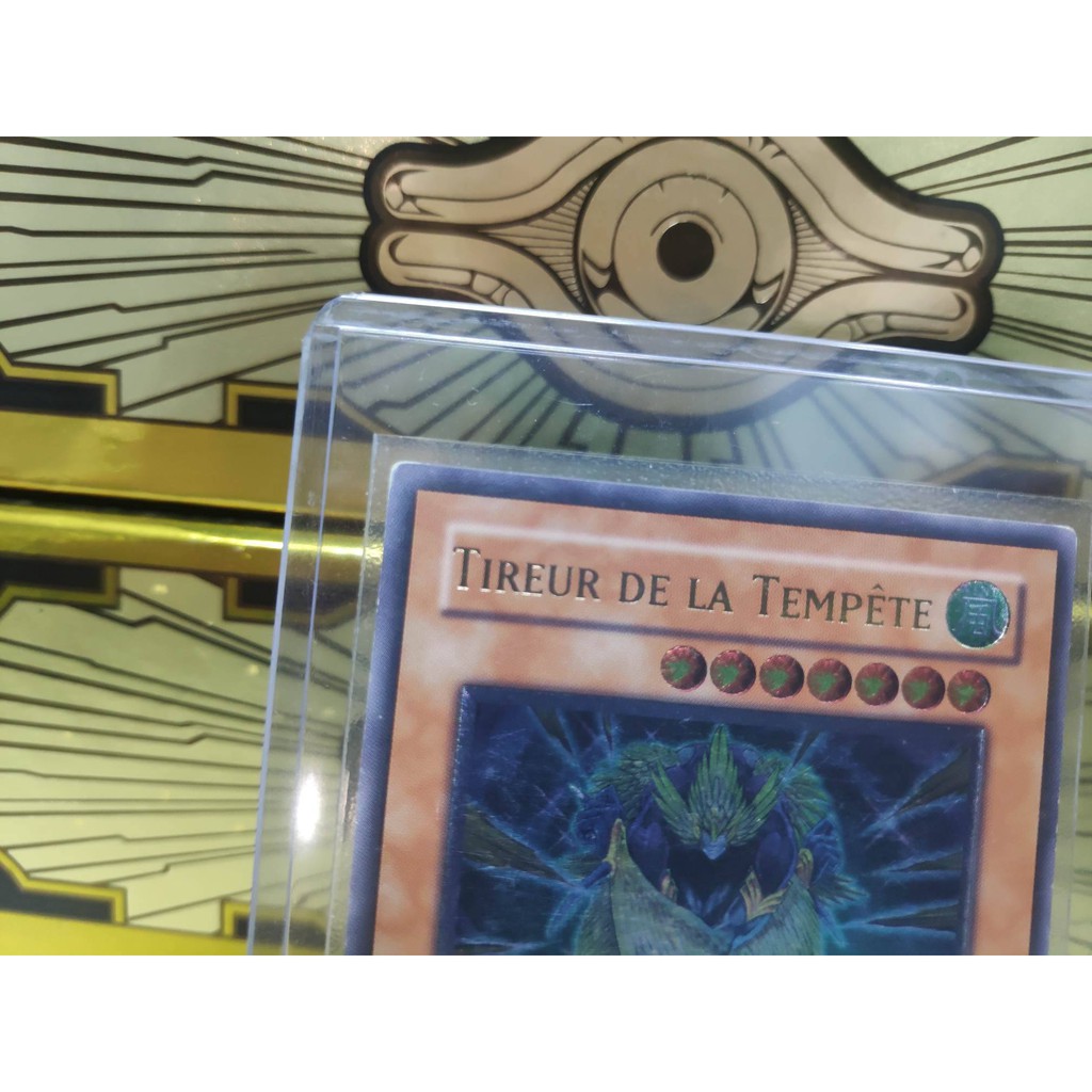 [ Dưa Hấu Yugioh ] Tiếng Pháp - Lá bài thẻ bài Storm Shooter - Ultimate Rare Unlimited - Tặng bọc bài nhựa bảo quản