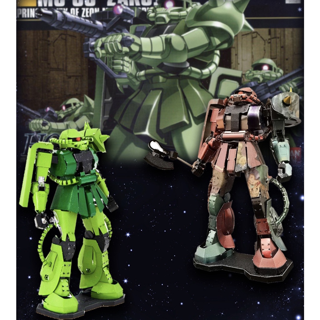 Mô hình lắp ráp kim loại 3D Gundam Machine Metal