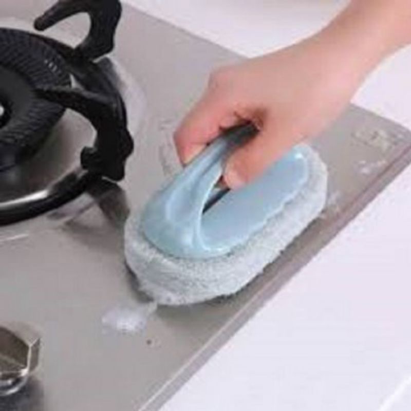 Bàn Chải Cọ Sàn Nhà Bếp, Cọ Nhà Tắm, Cọ Tường Có Tay Cầm Tiện Lợi