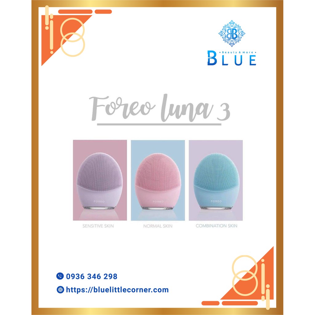 Máy rửa mặt Foreo Luna 3