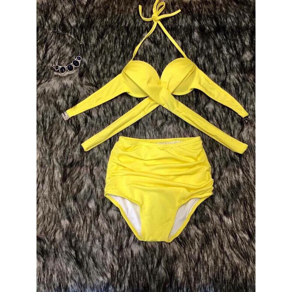 SAVVY Bộ đồ nữ| Bikini Nâng Ngực Gọng Quần Cạp Cao