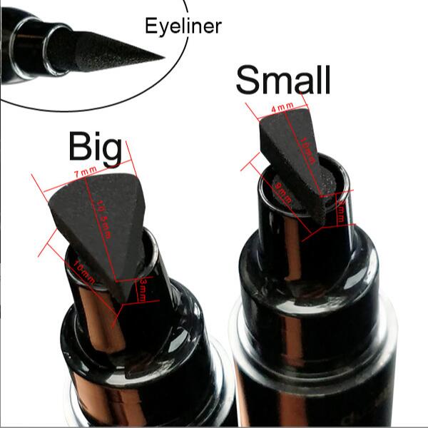 Bút Kẻ Mắt / Bút Kẻ Mắt Dạng Lỏng Hai Đầu Màu Đen Nhanh Khô Không Nhòe Chống Thấm Nước