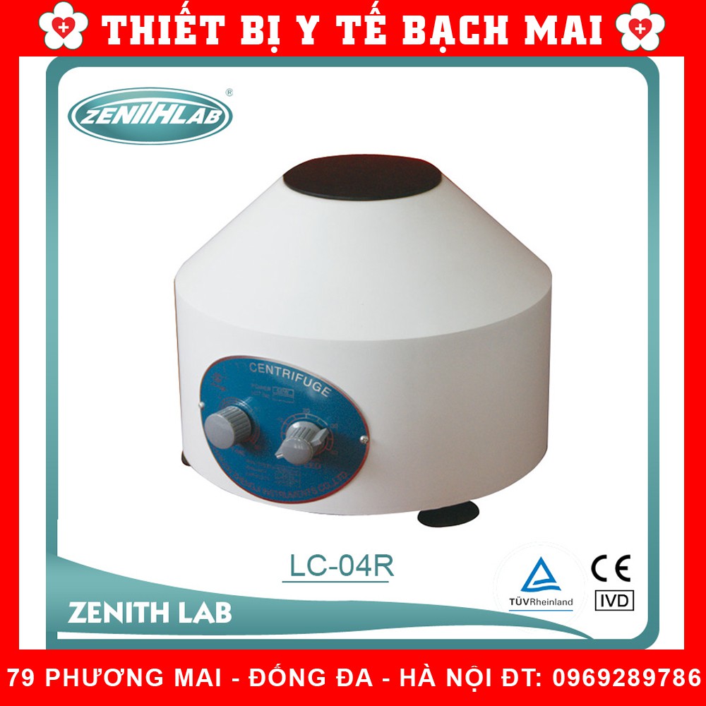 Máy Ly Tâm 6 Ống LC04R Tách Máu Huyết Tương