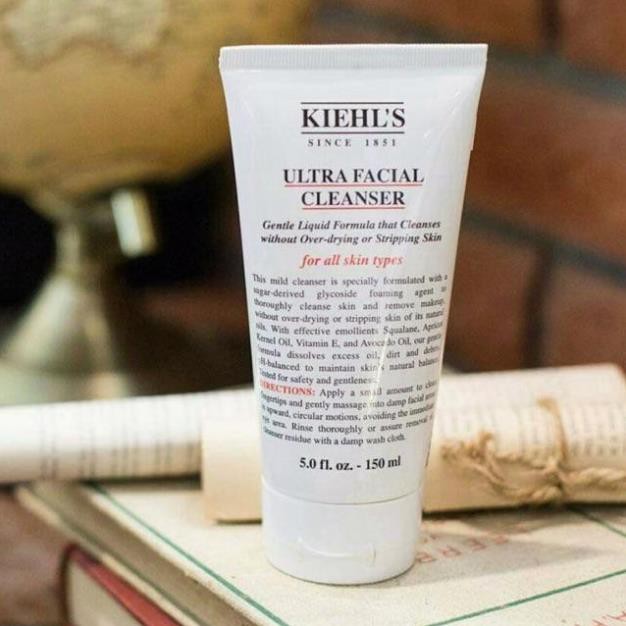 [CHUẨN AUTH KIEHLS] Sữa Rửa Mặt Tạo Bọt Dịu Nhẹ Ultra Facial Cleanser chai 150ml