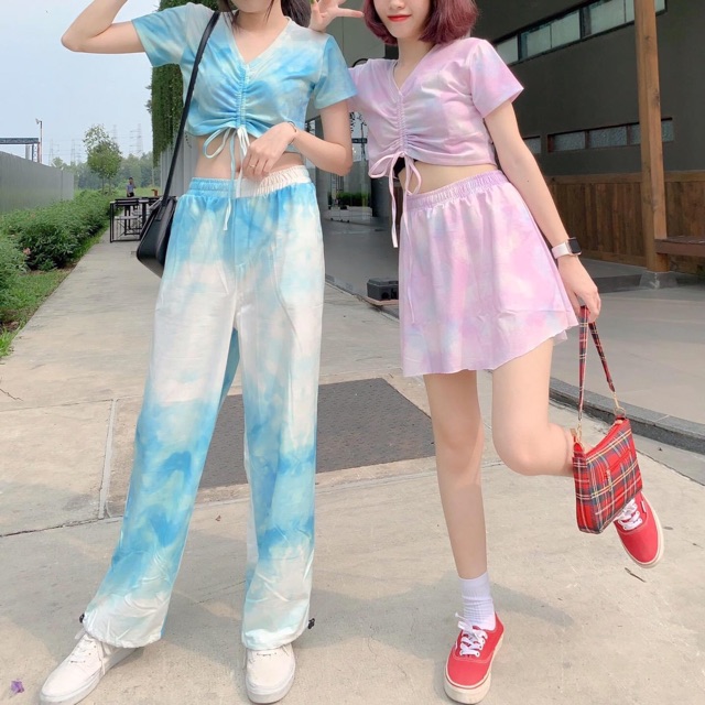 Set Loang Màu 3D Ulzzang Xinh Xắn Ảnh Thật