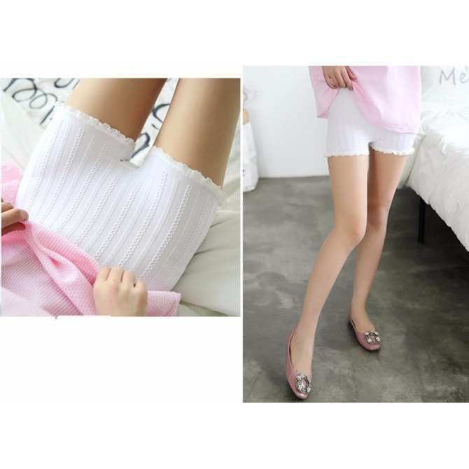 Quần đùi mặc trong váy gân tăm siêu co dãn