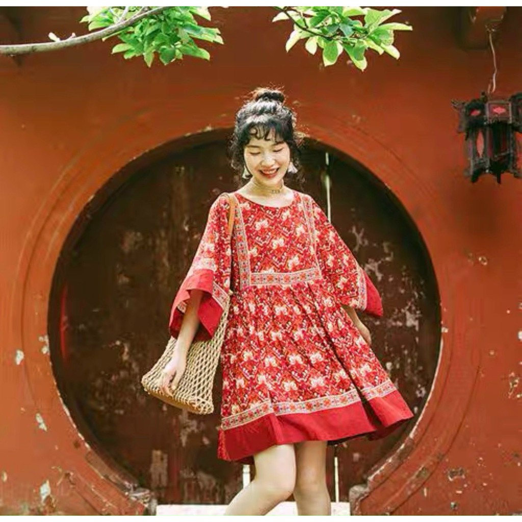 ĐẦM BABYDOLL THỔ CẨM (KÈM VIDEO HÌNH THẬT)