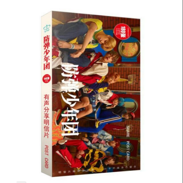 Postcard BTS 180 Ảnh khác nhau