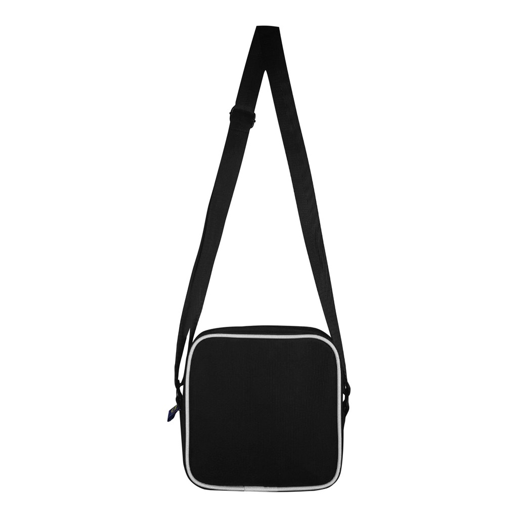 Túi đeo chéo canvas mini màu đen DKMV - Túi chéo vải canvas Crossbody Bag