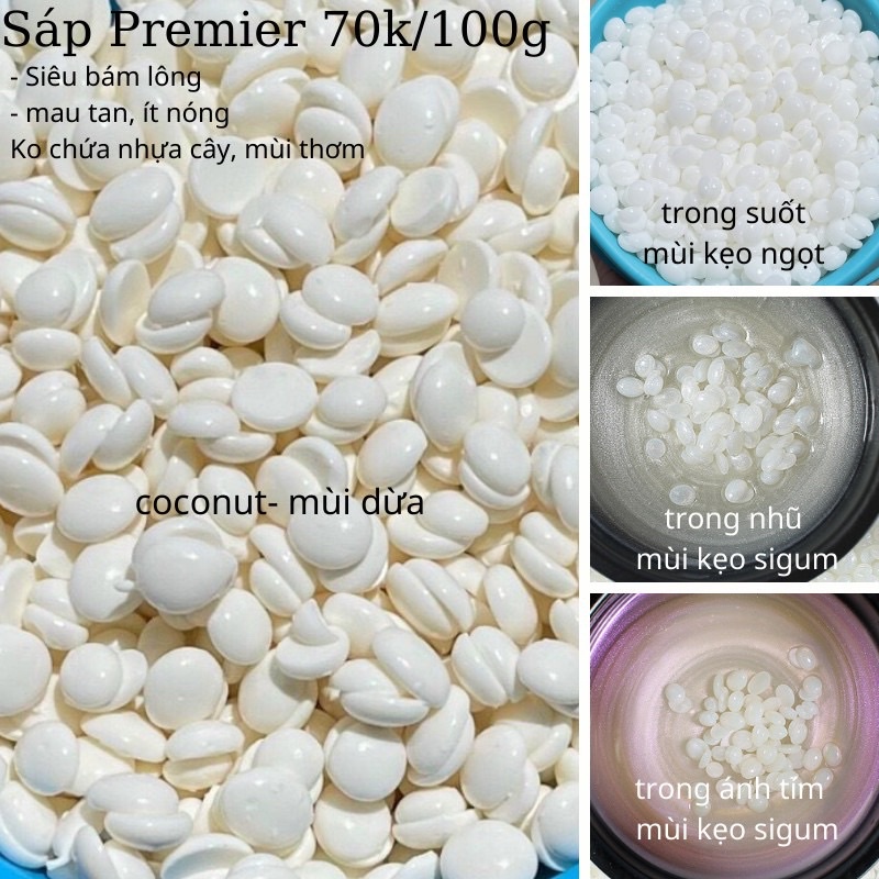 100g Sáp Wax Lông Nóng - Hard Wax Beans