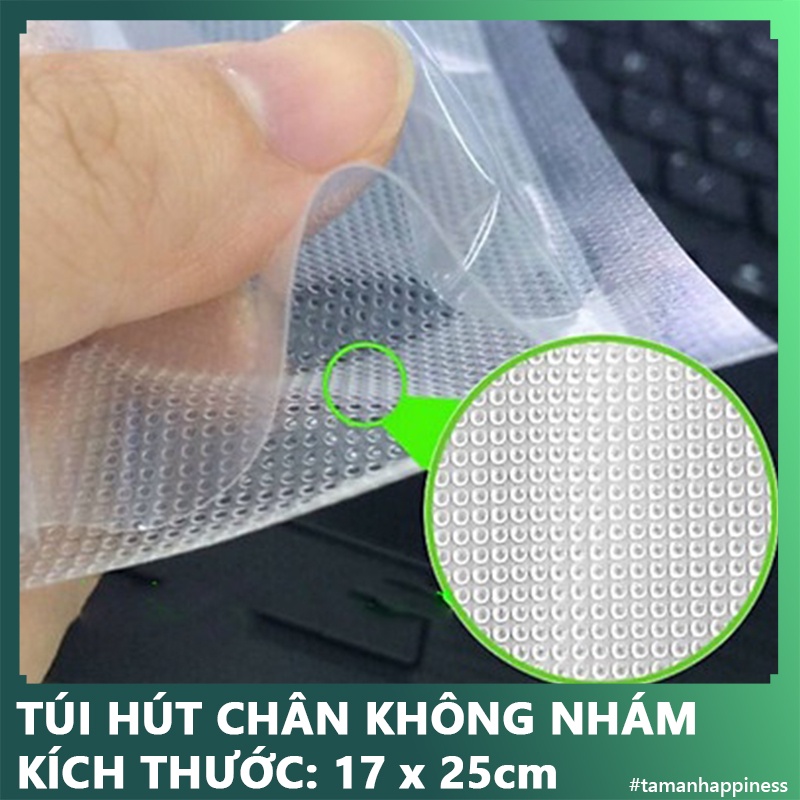 Túi hút chân không nhám 1 mặt túi đựng thực phầm hút chân không combo 50 túi đựng từ 700g&gt;1,3kg thực phẩm một túi