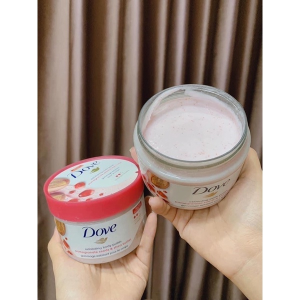 TẨY DA CHẾT DOVE LỰU & BƠ HẠT MỠ BẢN US 298g | BigBuy360 - bigbuy360.vn