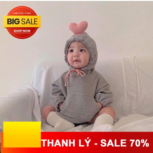 Bodysuit tim cotton nỉ da cá siêu mịn