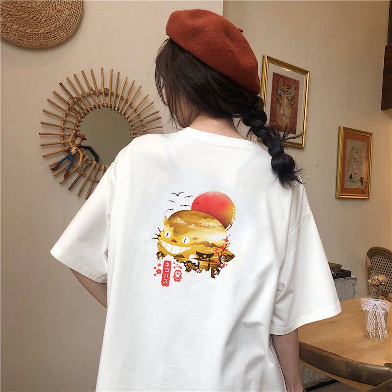 Áo thun form rộng tay lỡ Nhật Bản đẹp độc lạ vải dày mịn 2020T2364