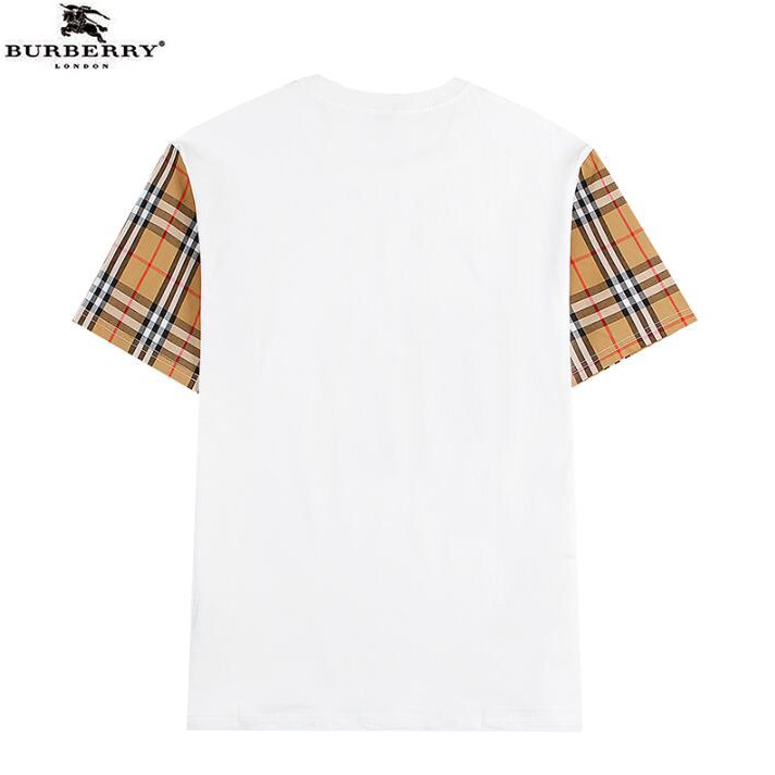  Áo Thun Cotton Tay Ngắn In Họa Tiết Burberry Thời Trang Cho Nam Và Nữ | BigBuy360 - bigbuy360.vn