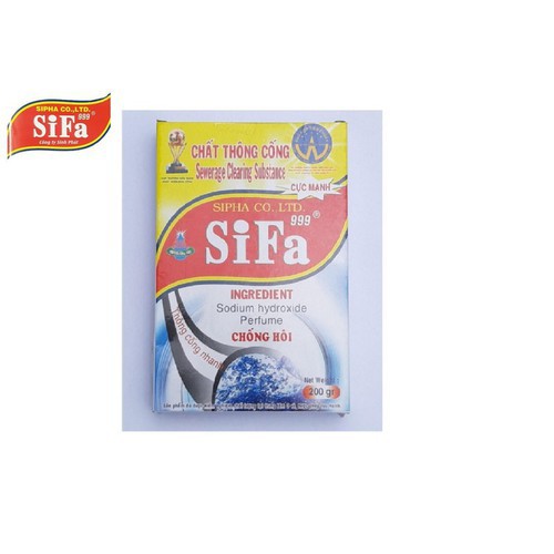 Bột Thông Tắc Cống Sifa 200g - Bột thông cầu cống Sifa Cực Mạnh