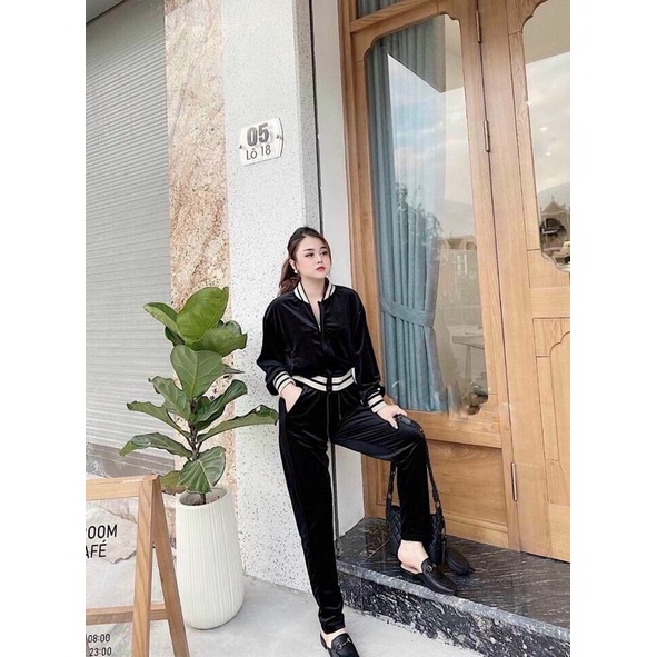 BỘ NHUNG  MẶC NHÀ