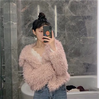 ✅Áo choàng lông cừu order QC