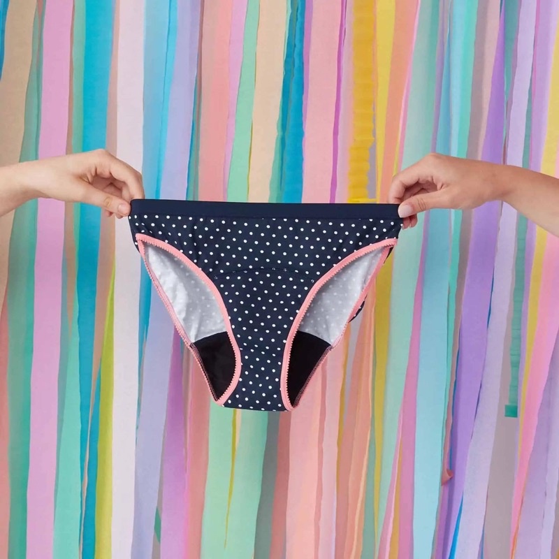 Quần lót nguyệt san bé gái Love Luna Úc, chống tràn kinh nguyệt kháng khuẩn, đáy 4 lớp thấm hút, dáng bikini thông dụng