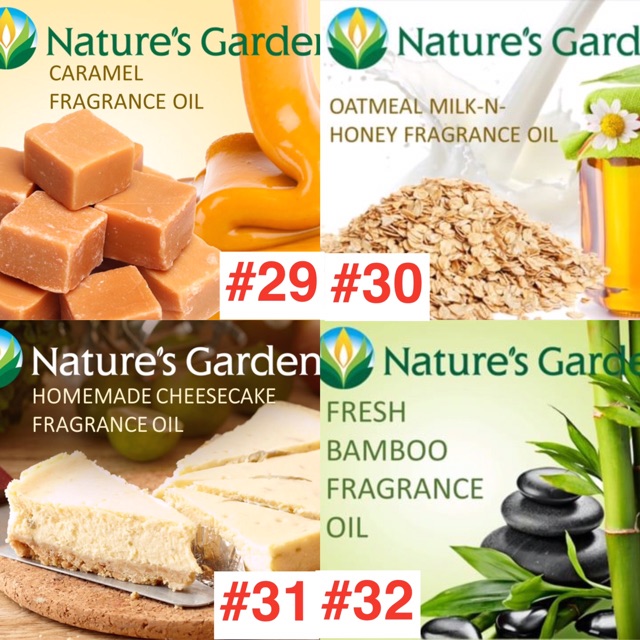 100ml Hương Liệu Mỹ Nature's Garden ( hương mới phần 2) - hương liệu làm mỹ phẩm - hương làm nến thơm -hương làm soap