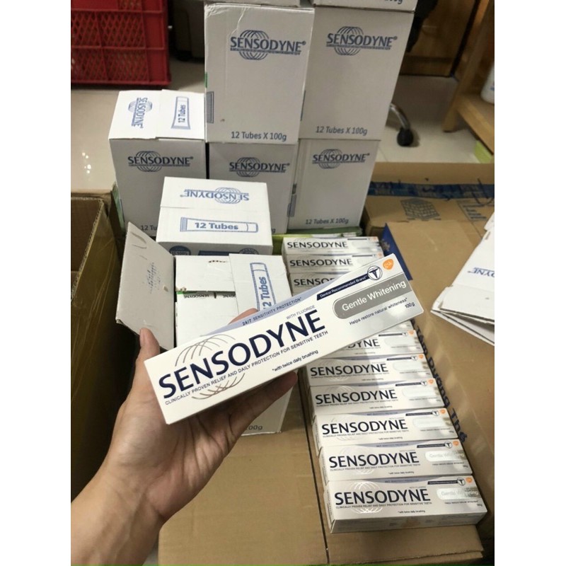 kem đánh răng Sensodyne