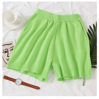 Quần short len nữ thời trang Hàn Quốc