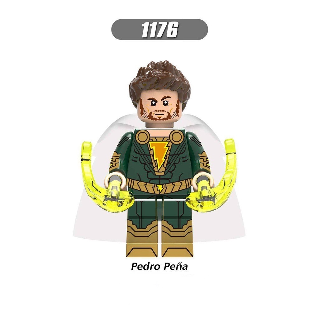 Mô Hình lego Nhân Vật shazam darla dudley ferddyfreeman doctor sivana black adam mary marvel