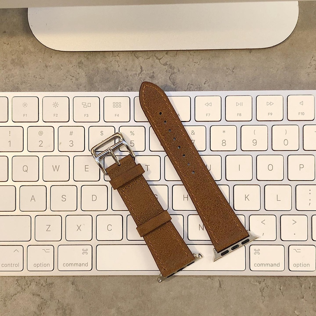 DÂY DA HERMES CHO APPLE WATCH SERIES 1 - 8