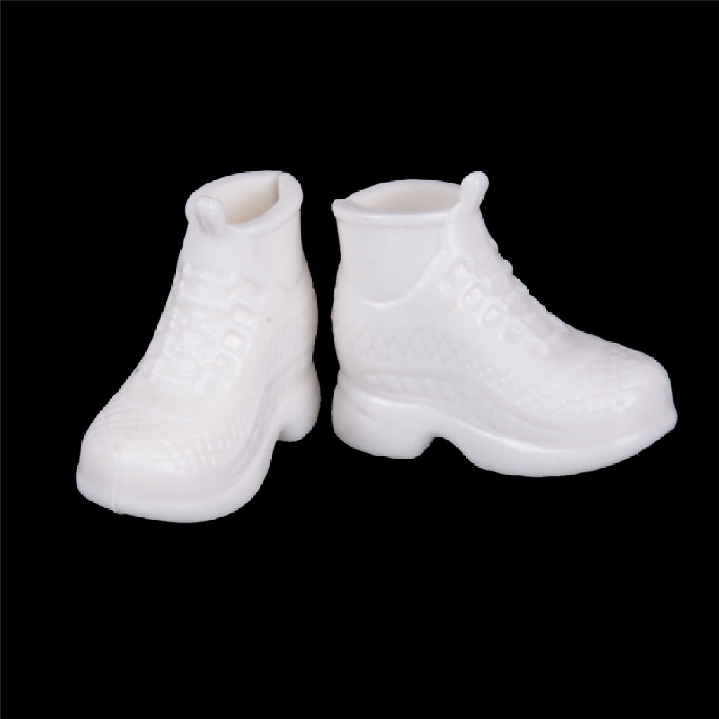 springeven 10 Pairs White Doll Sneakers Shoes Dolls Accessories Gift RFT