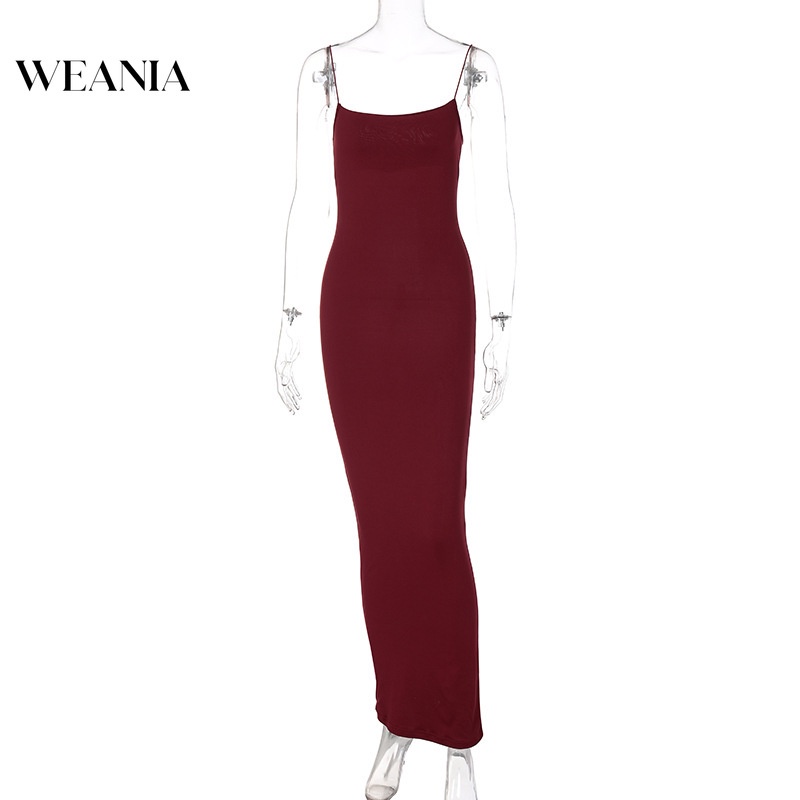 Đầm Dài Dáng Ôm Thời Trang Mùa Hè Quyến Rũ Cho Nữ